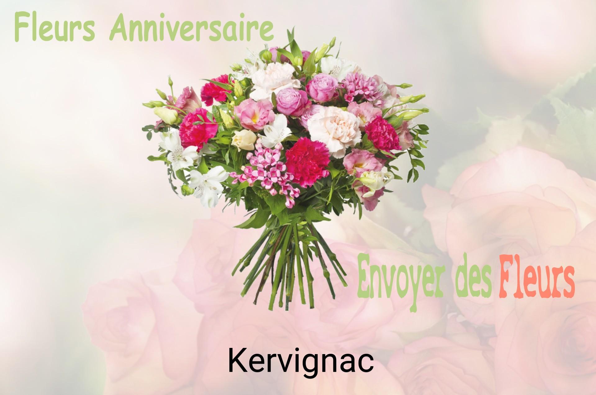 Bouquet de fleurs d’anniversaire livré à Kervignac